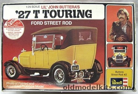 Revell 1/25 Lil' John Buttera's 1927 Ford T Touring Street Rod, H1334 plastic model kit